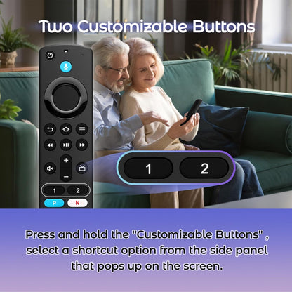 Replacement Remote Control for TV Stick(2nd Gen/3rd Gen/4K/4K Max/Lite), TV Cube, for All Insignia/Toshiba/Pioneer Smart TVs
